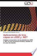 libro Aplicaciones De Tres Capas En J2ee Y . Net