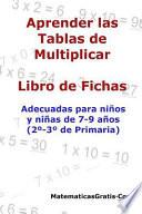 libro Aprender Las Tablas De Multiplicar