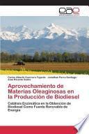 libro Aprovechamiento De Materias Oleaginosas En La Producción De Biodiesel