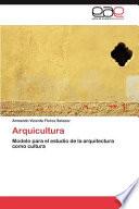 libro Arquicultura