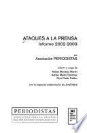 libro Ataques A La Prensa