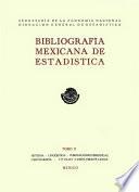 Descargar el libro libro Bibliografía Mexicana De Estadística. Tomo Ii