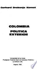 libro Colombia, Política Exterior