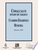 libro Comalcalco Estado De Tabasco. Cuaderno Estadístico Municipal 1994