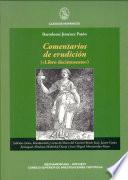 libro Comentarios De Erudición