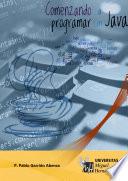 libro Comenzando A Programar Con Java