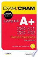 libro Comptia A+ 220 701 And 220 702 Practice Questions Exam Cram, 4/e