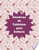 libro Cuaderno De Tablatura Para Guitarra