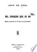 libro Del Curaçao Que Se Va