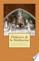 libro Didctica De La Meditacin