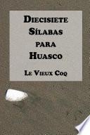 libro Diecisiete Silabas Para Huasco
