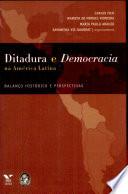 libro Ditadura E Democracia Na América Latina