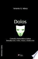 libro Dolos. Comedia Humanistica Latina.