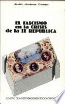 libro El Fascismo En La Crísis De La Segunda República Española