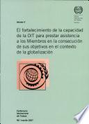 libro El Fortalecimiento De La Capacidad De La Oit Para Prestar Asistencia A Los Miembros En La Consecución De Sus Objetivos En El Contexto De La Globalización