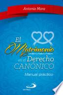 libro El Matrimonio En El Derecho Canónico