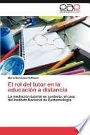 libro El Rol Del Tutor En La Educación A Distancia