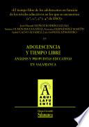 libro «el Tiempo Libre De Los Adolescentes En Función De Los Niveles Educativos En Los Que Se Encuentran (1.º, 2.º, 3.º Y 4.º De Eso)»