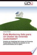 libro Está Monterrey Listo Para Un Cluster De Vivienda Sustentable?