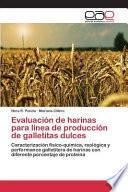Descargar el libro libro Evaluación De Harinas Para Línea De Producción De Galletitas Dulces