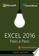 libro Excel 2016 Paso A Paso