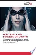 libro Guia Didactica De Psicologia Del Deporte