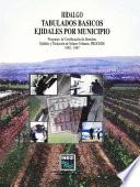 libro Hidalgo. Tabulados Básicos Ejidales Por Municipio. Programa De Certificación De Derechos Ejidales Y Titulación De Solares Urbanos, Procede. 1992 1997