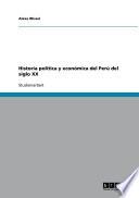 libro Historia Política Y Económica Del Perú Del Siglo Xx