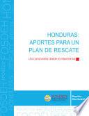 libro Honduras: Aportes Para Un Plan De Rescate