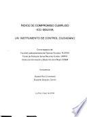 libro Indice De Compromiso Cumplido Icc Bolivia