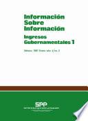 libro Información Sobre Información 1981. Enero. Año 4, Número 2. Ingresos Gubernamentales 1