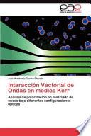 libro Interacción Vectorial De Ondas En Medios Kerr