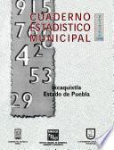 libro Ixcaquixtla Estado De Puebla. Cuaderno Estadístico Municipal 1998