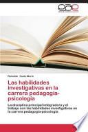 libro Las Habilidades Investigativas En La Carrera Pedagogia Psicologia