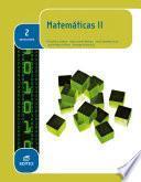 libro Matemáticas Ii 2º Bachillerato (lomce) 2016
