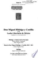 libro Memorias Del Congreso Don Miguel Hidalgo Y Costilla Y Su Lucha Libertaria De México