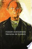 libro Memorias Del Subsuelo
