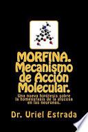 libro Morfina. Mecanismo De Accion Molecular.