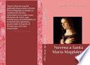 libro Novena A Santa María Magdalena