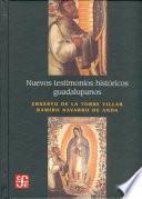 libro Nuevos Testimonios Históricos Guadalupanos