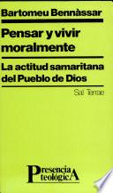 libro Pensar Y Vivir Moralmente