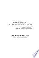 libro Poder Capitalista Y Violencia Política En Colombia