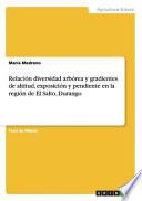 libro Relación Diversidad Arbórea Y Gradientes De Altitud, Exposición Y Pendiente En La Región De El Salto, Durango