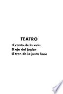 libro Teatro