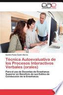 libro Técnica Autoevaluativa De Los Procesos Interactivos Verbales