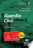 libro Temario Volumen I. Guardia Civil Escala De Cabos Y Guardias