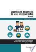 libro Uf0041   Organización Del Servicio De Pisos En Alojamientos