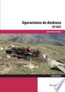 libro Uf1043 Operaciones De Desbroce