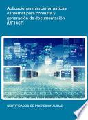 libro Uf1467   Aplicaciones Microinformáticas E Internet Para Consulta Y Generación De Documentación