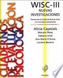 libro Wisc Iii Nuevas Investigaciones